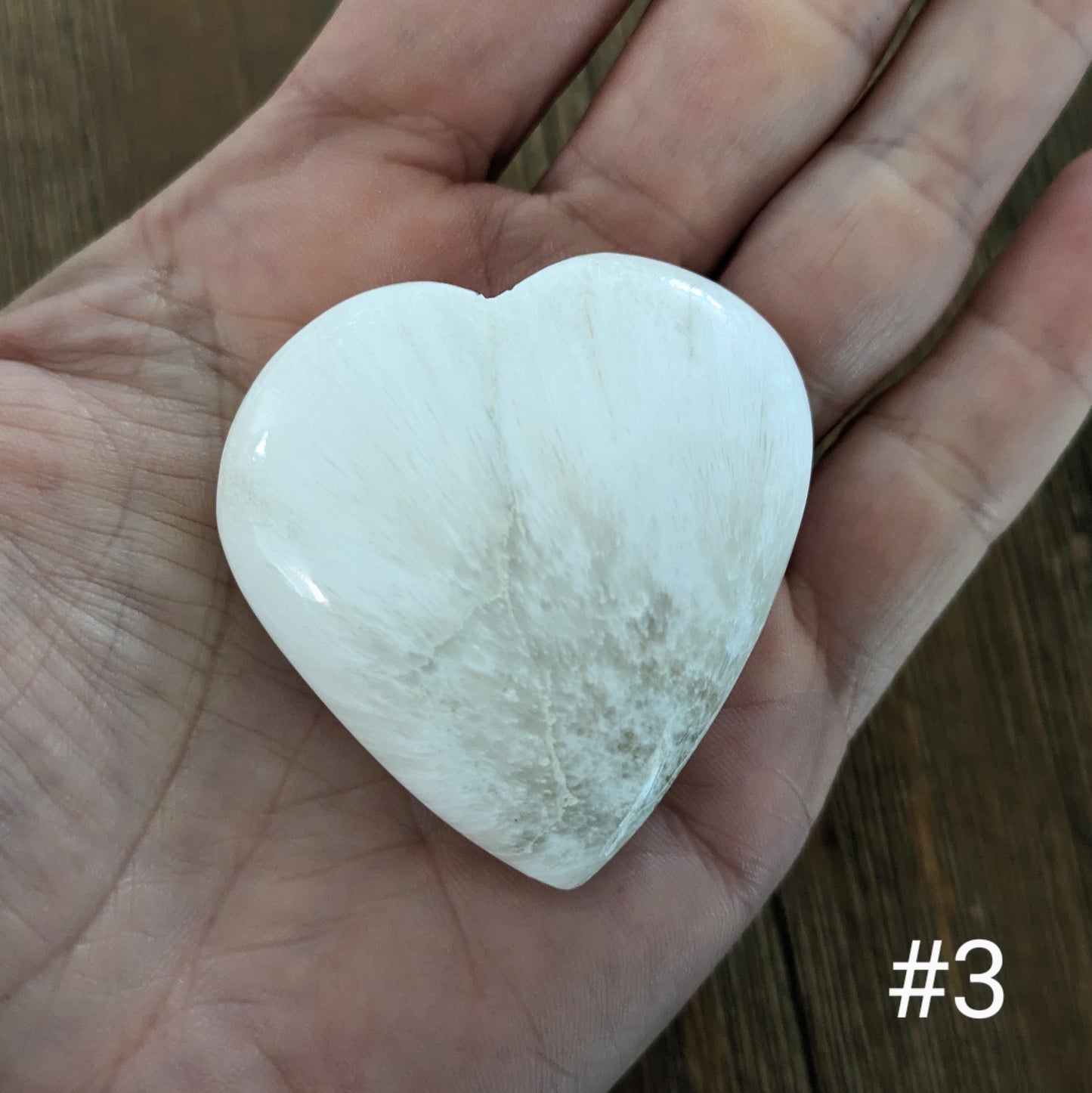 Scolecite Heart
