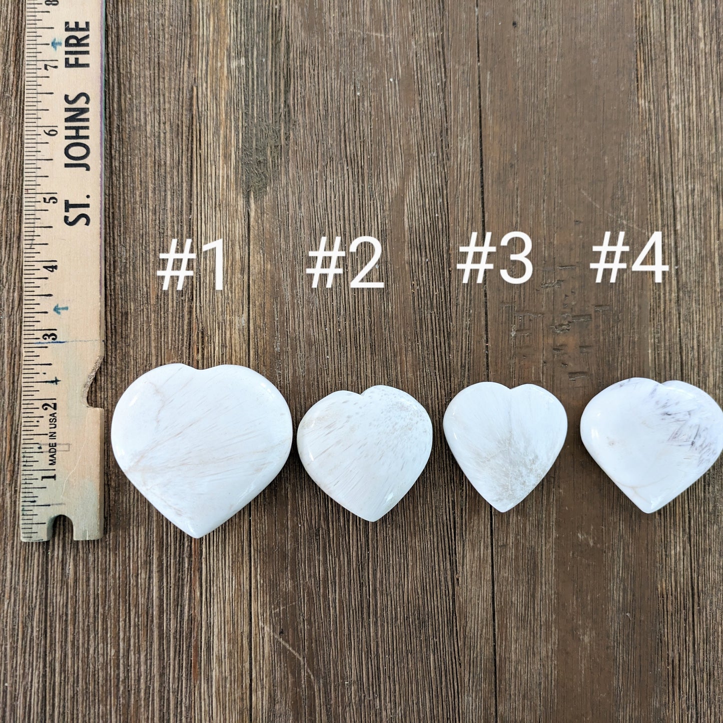 Scolecite Heart