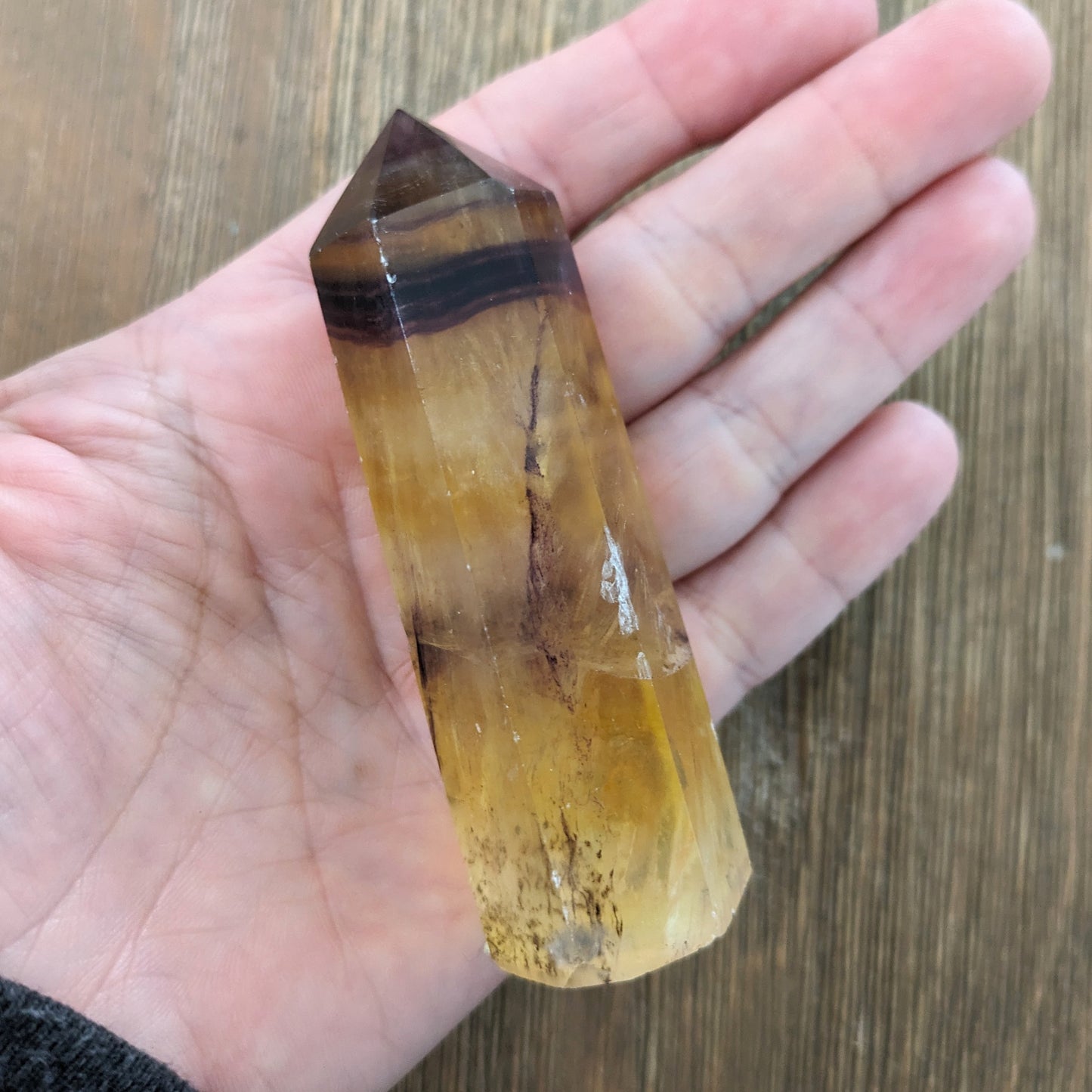 Yellow Fluorite Tower