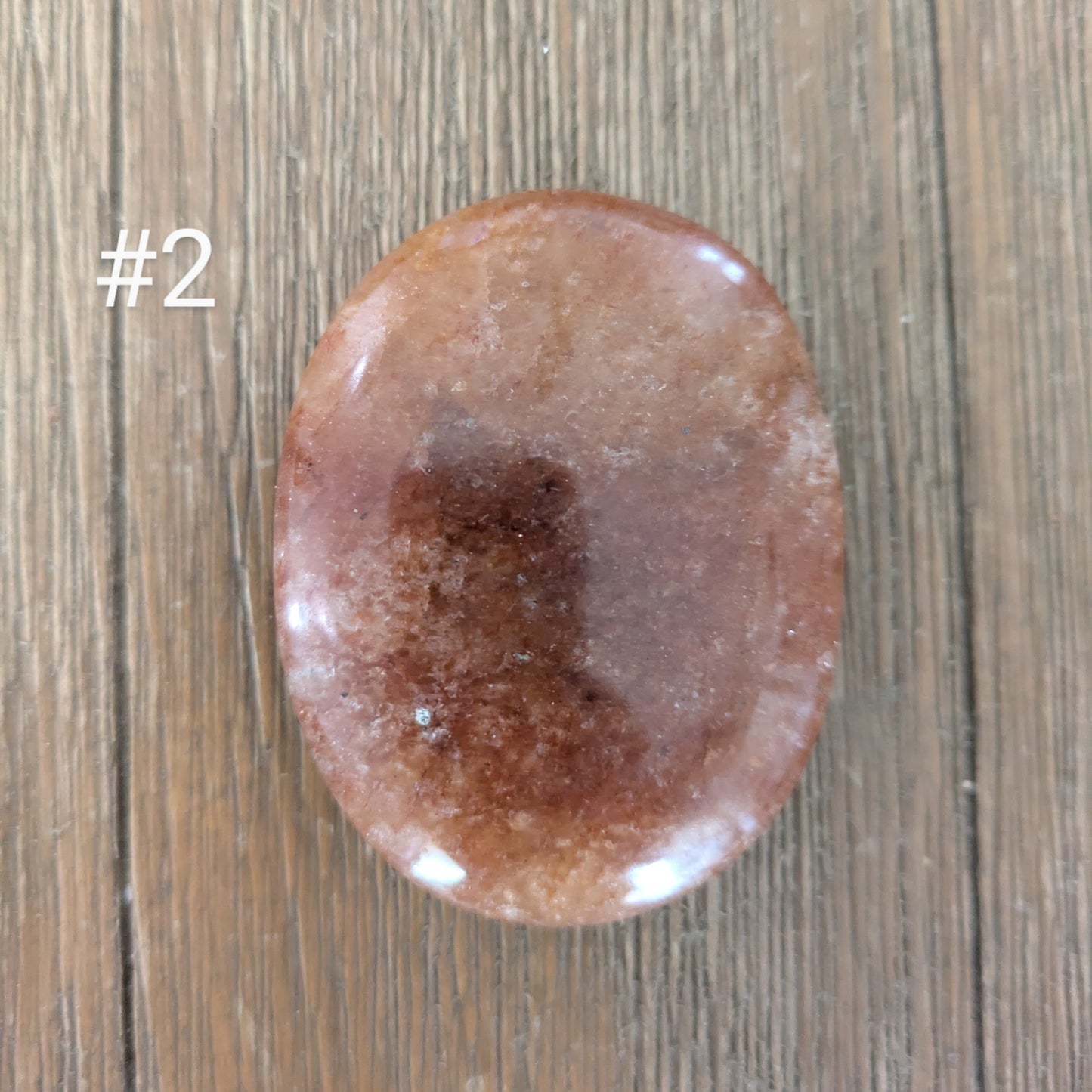 Red Aventurine Palm Stones