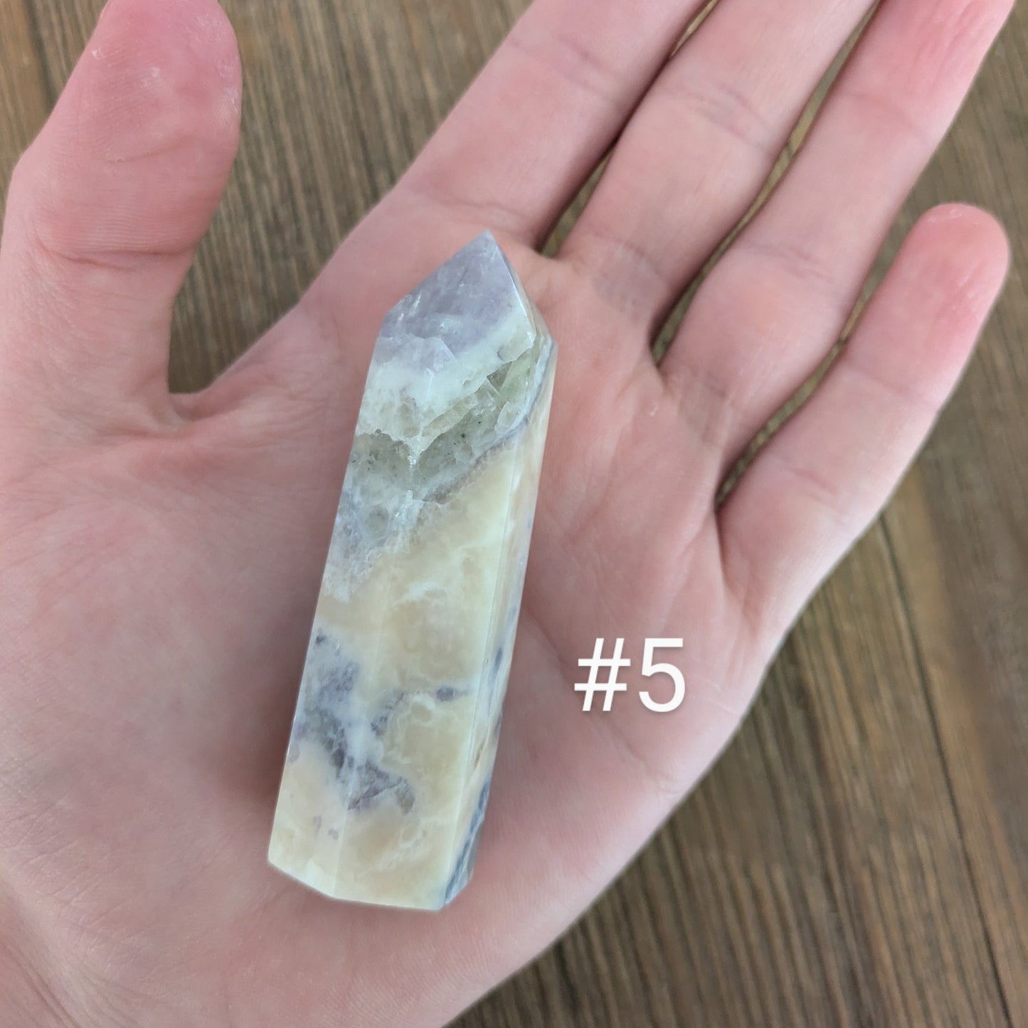 Blue Banded Fluorite Towers