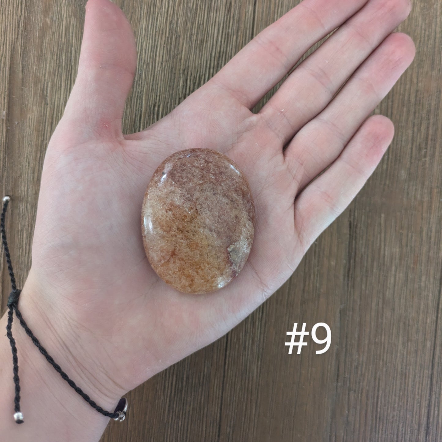 Red Aventurine Palm Stones
