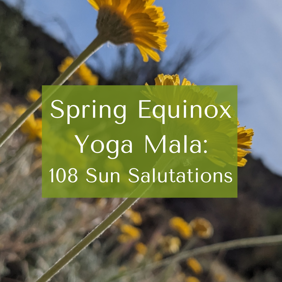March 21: Spring Equinox Yoga Mala - The Salty Blossom