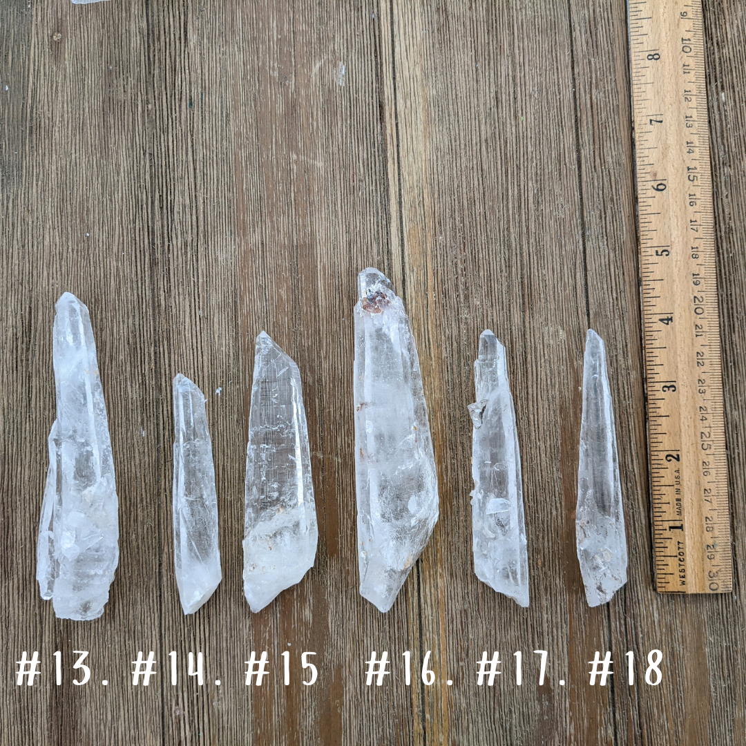 Diamantina Quartz Points *Rare*