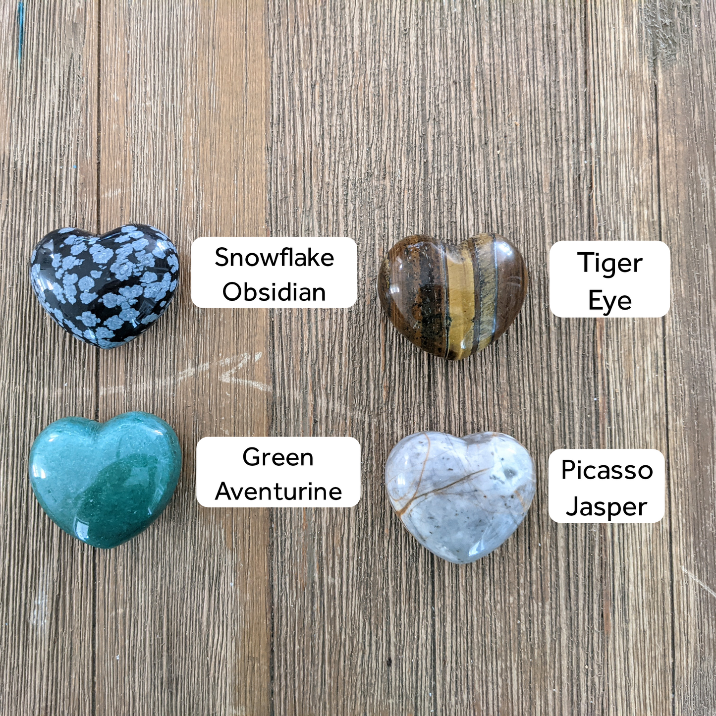 Gemstone Hearts