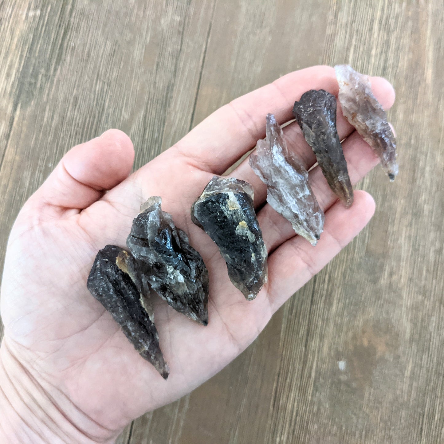 Super 7 Crystal Points - Medium