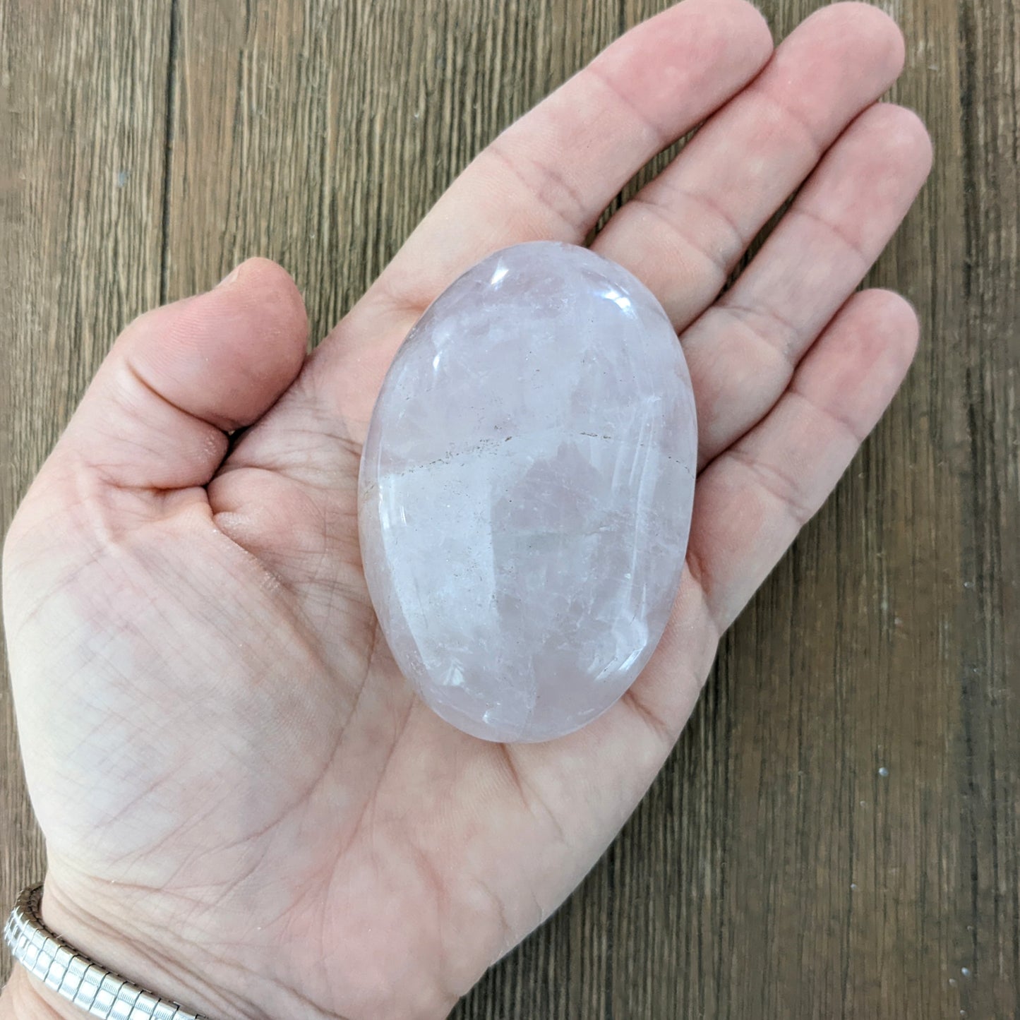 Rose Quartz Palm Stones