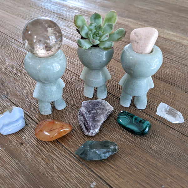 Gemstone Plant / Crystal Holder