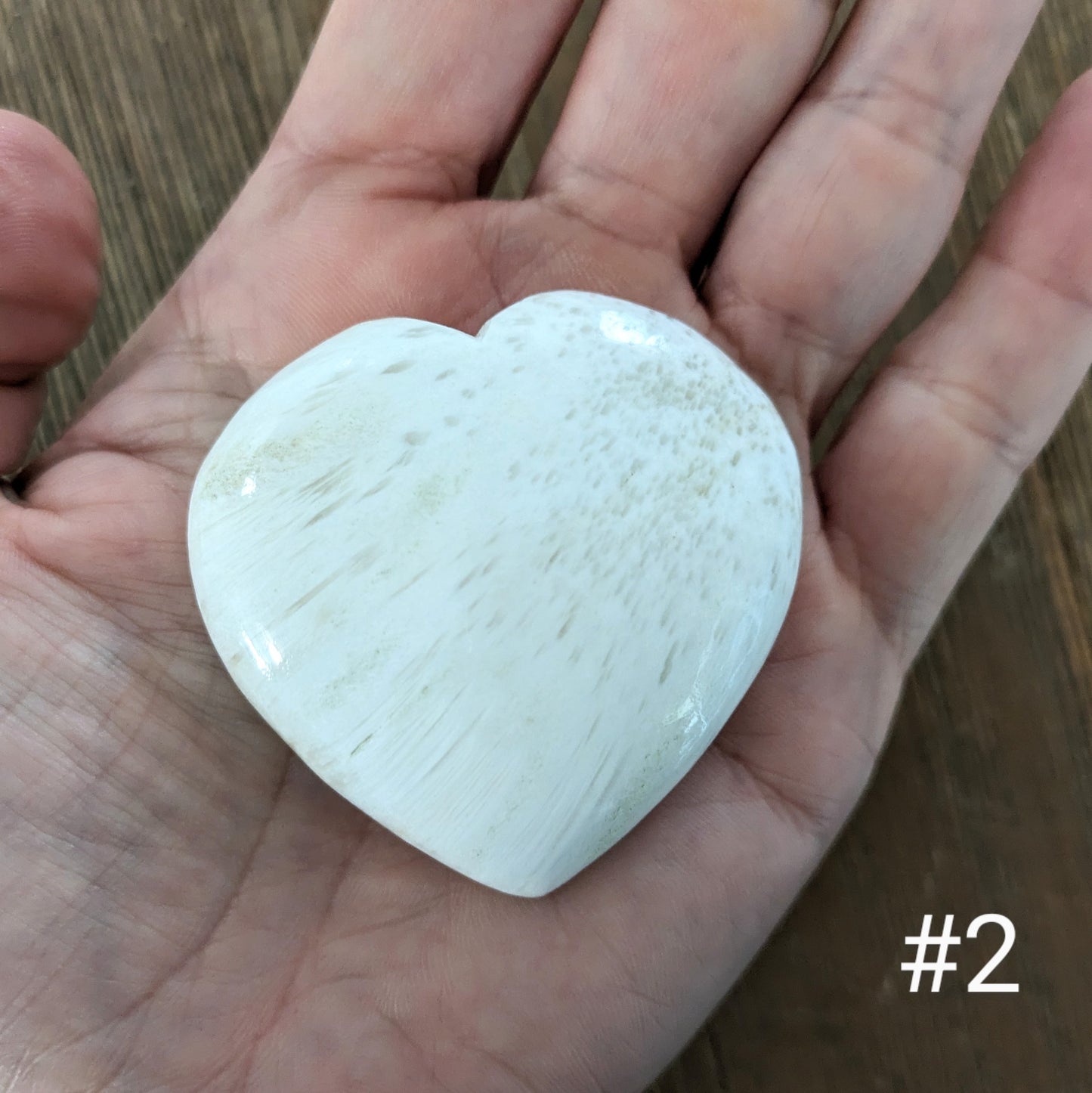 Scolecite Heart