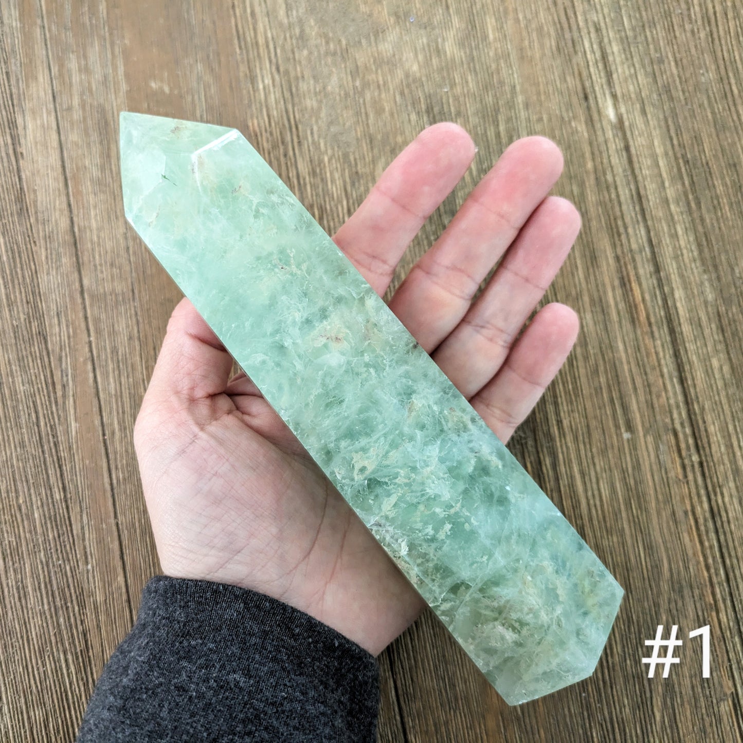 Green Fluorite Tower