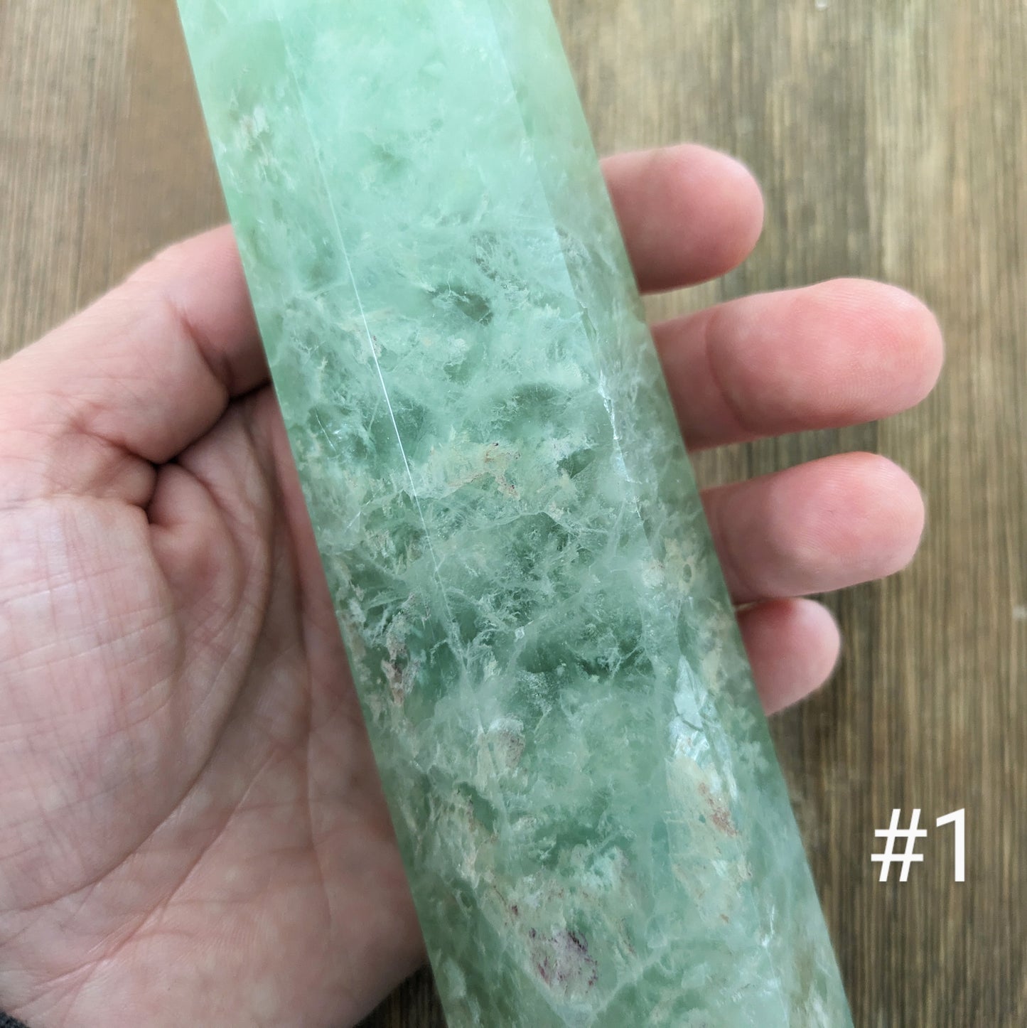 Green Fluorite Tower