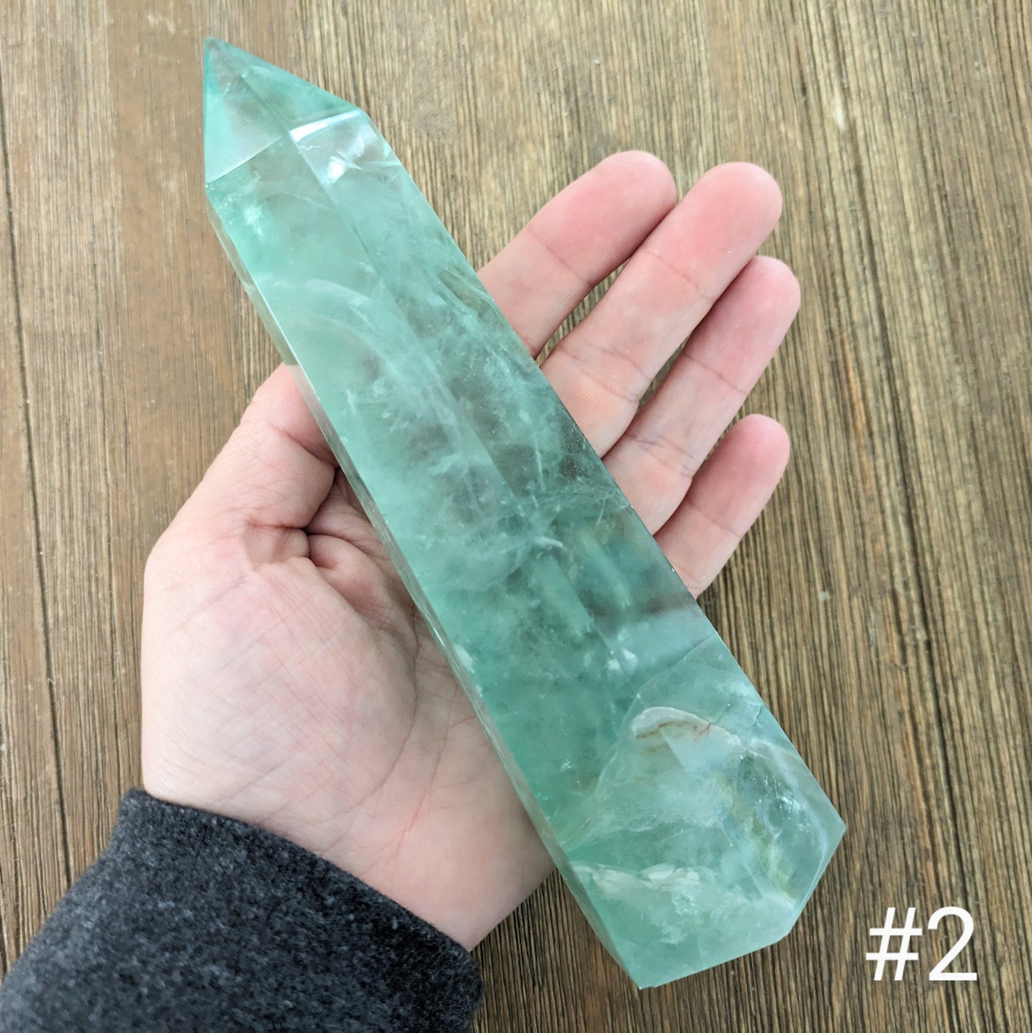 Green Fluorite Tower