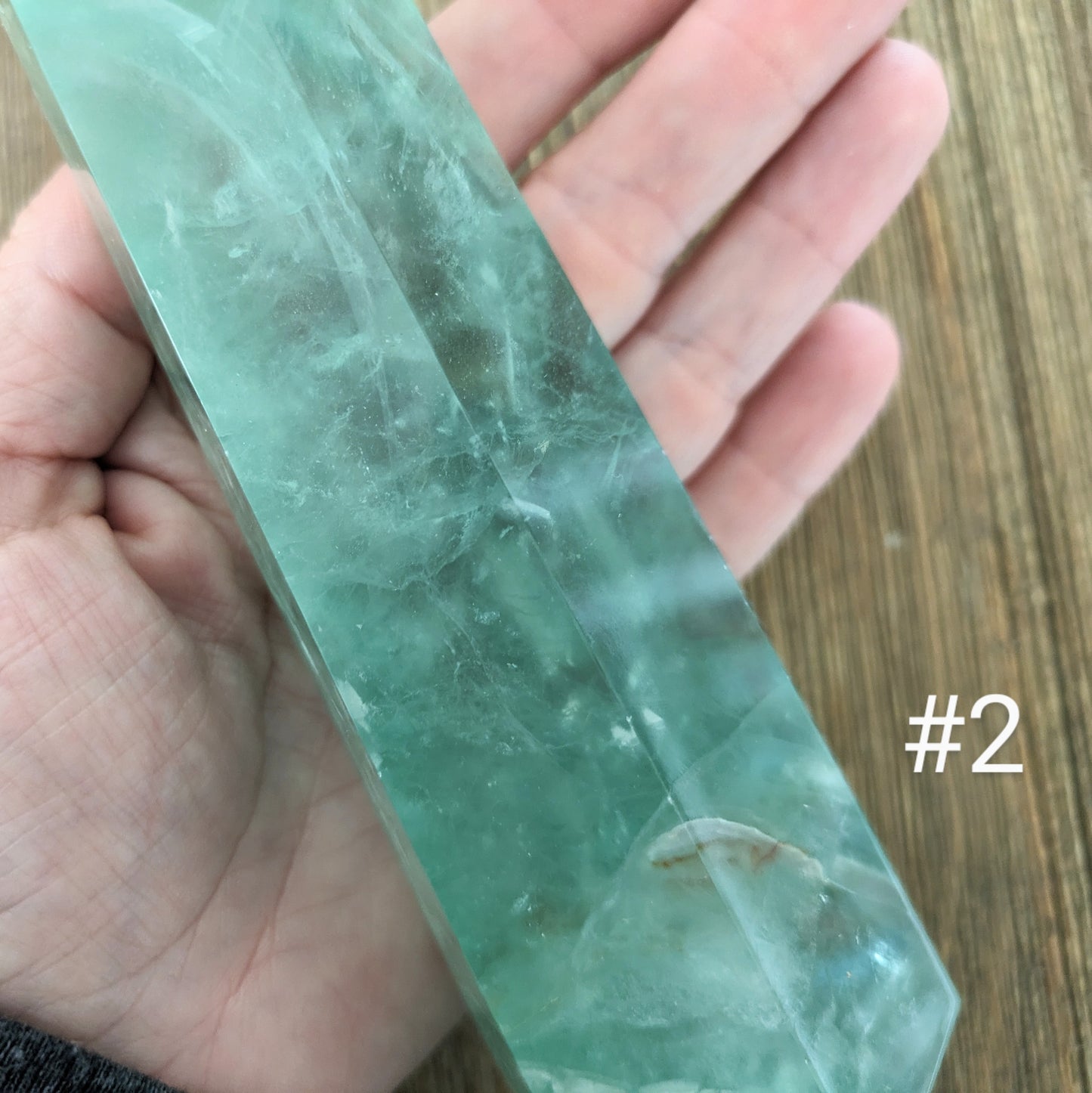 Green Fluorite Tower