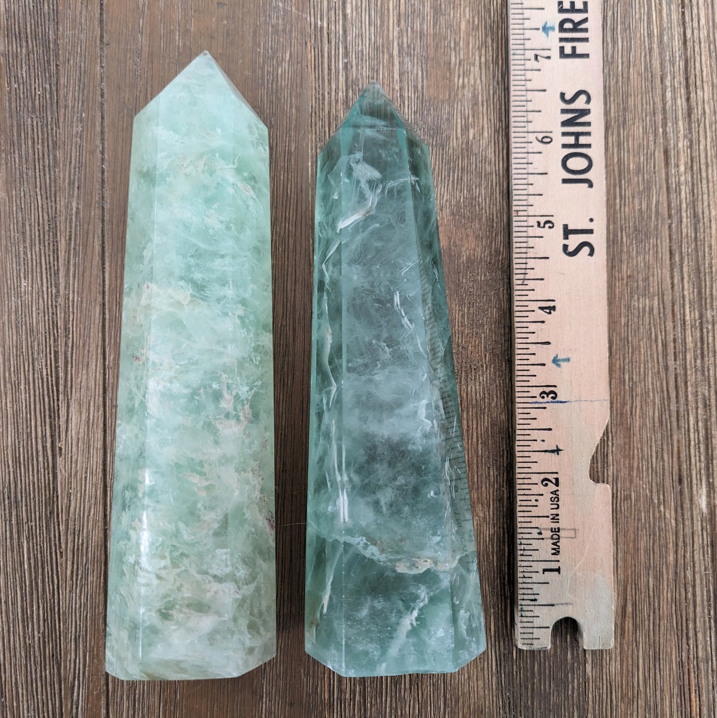 Green Fluorite Tower