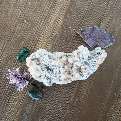 Apophyllite & Stilbite Cluster