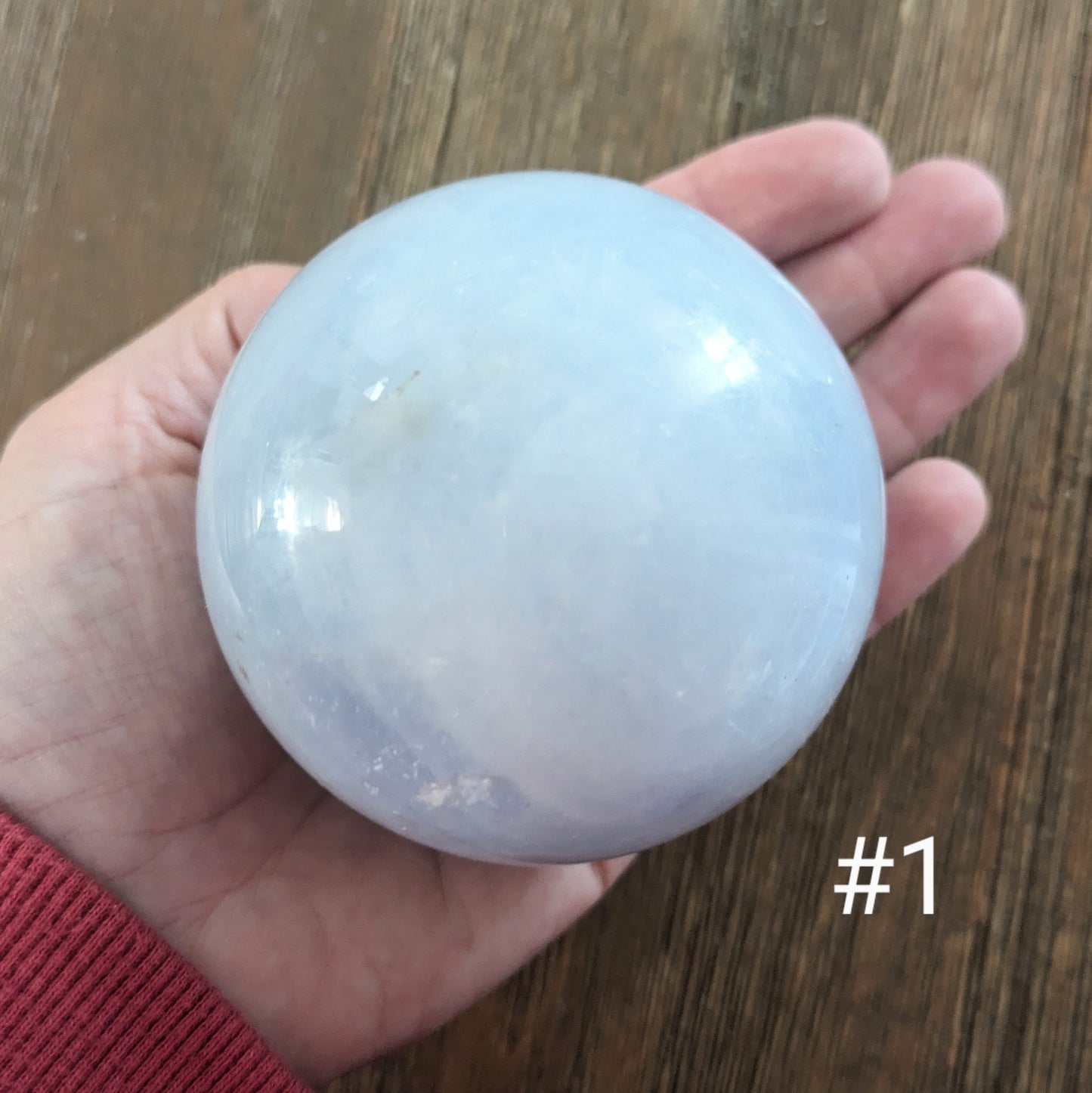 Blue Calcite Sphere