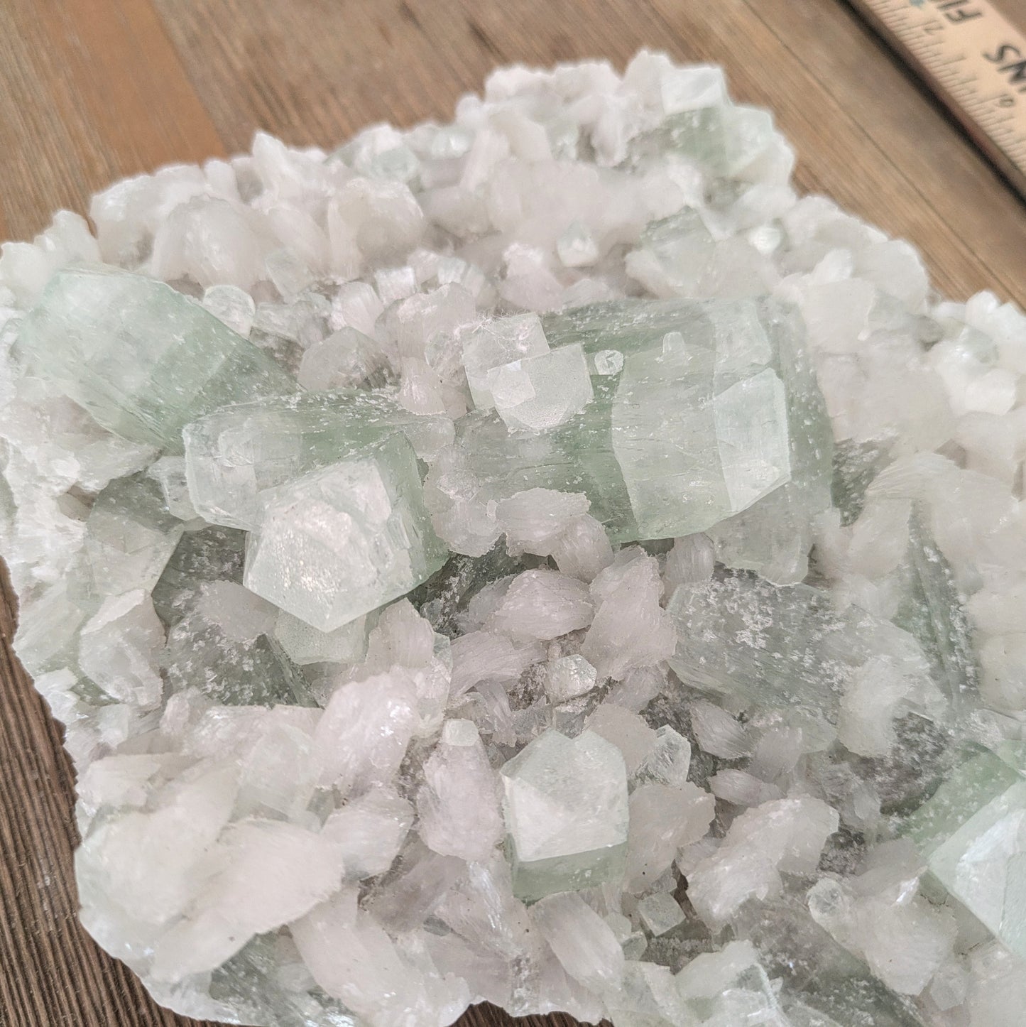Apophyllite - Green & Clear - Extra Large!