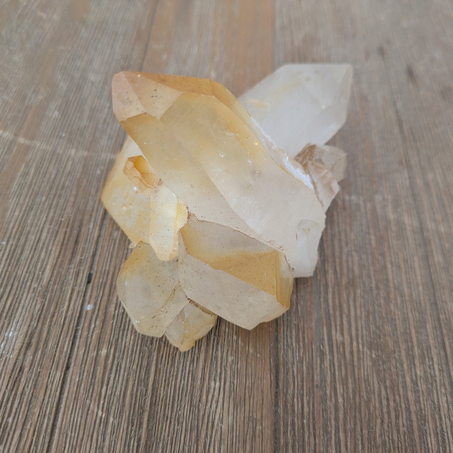 Tangerine Quartz Cluster