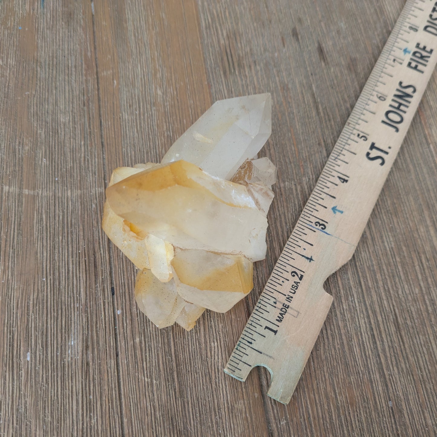 Tangerine Quartz Cluster