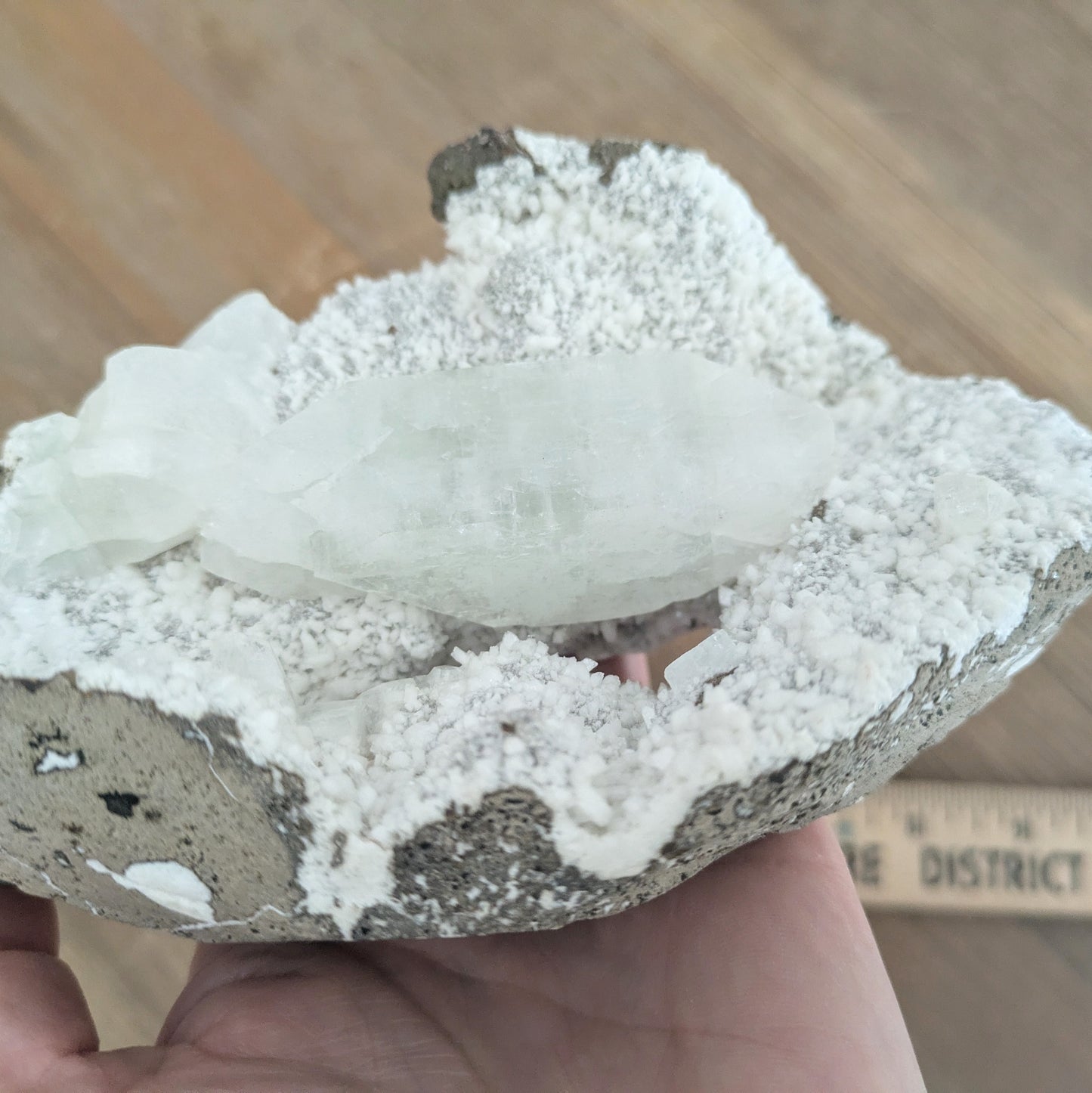 Apophyllite Zeolite - Green & Clear
