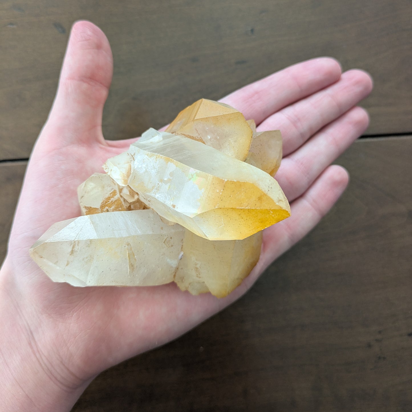 Tangerine Quartz Cluster