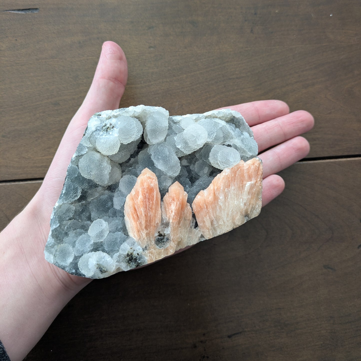 Stilbite & Chalcedony