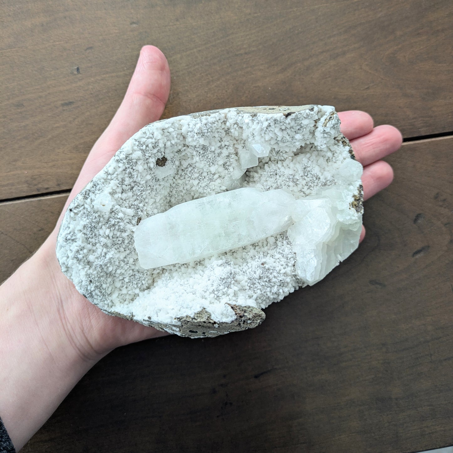 Apophyllite Zeolite - Green & Clear