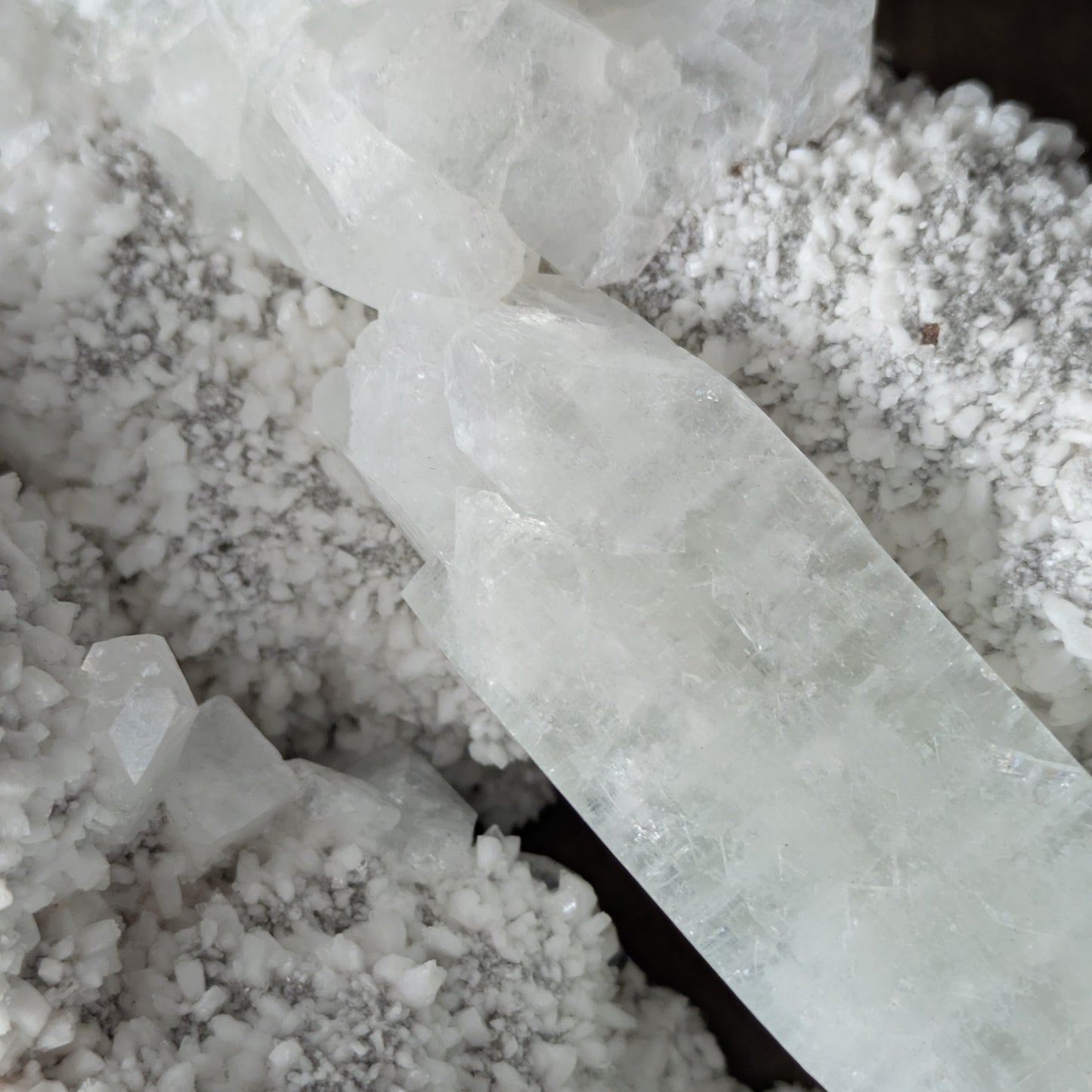 Apophyllite Zeolite - Green & Clear