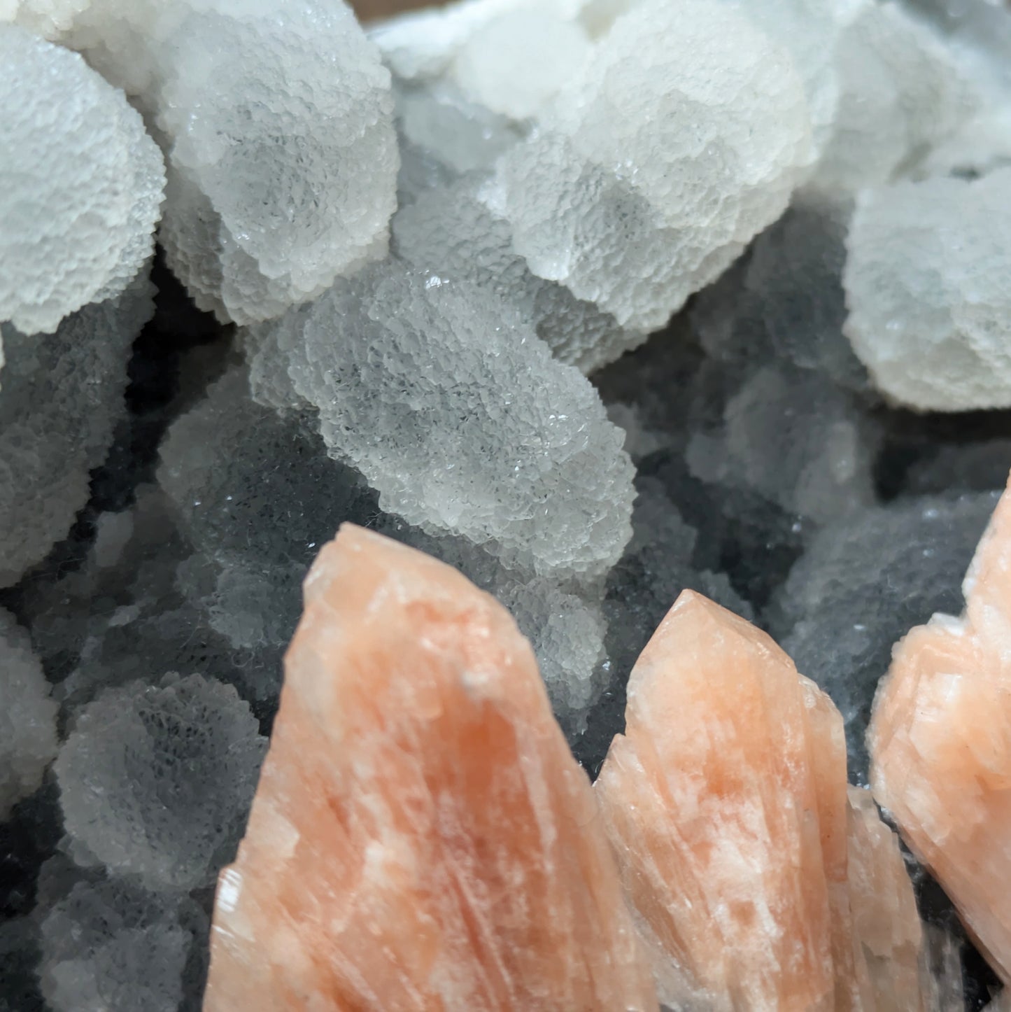 Stilbite & Chalcedony