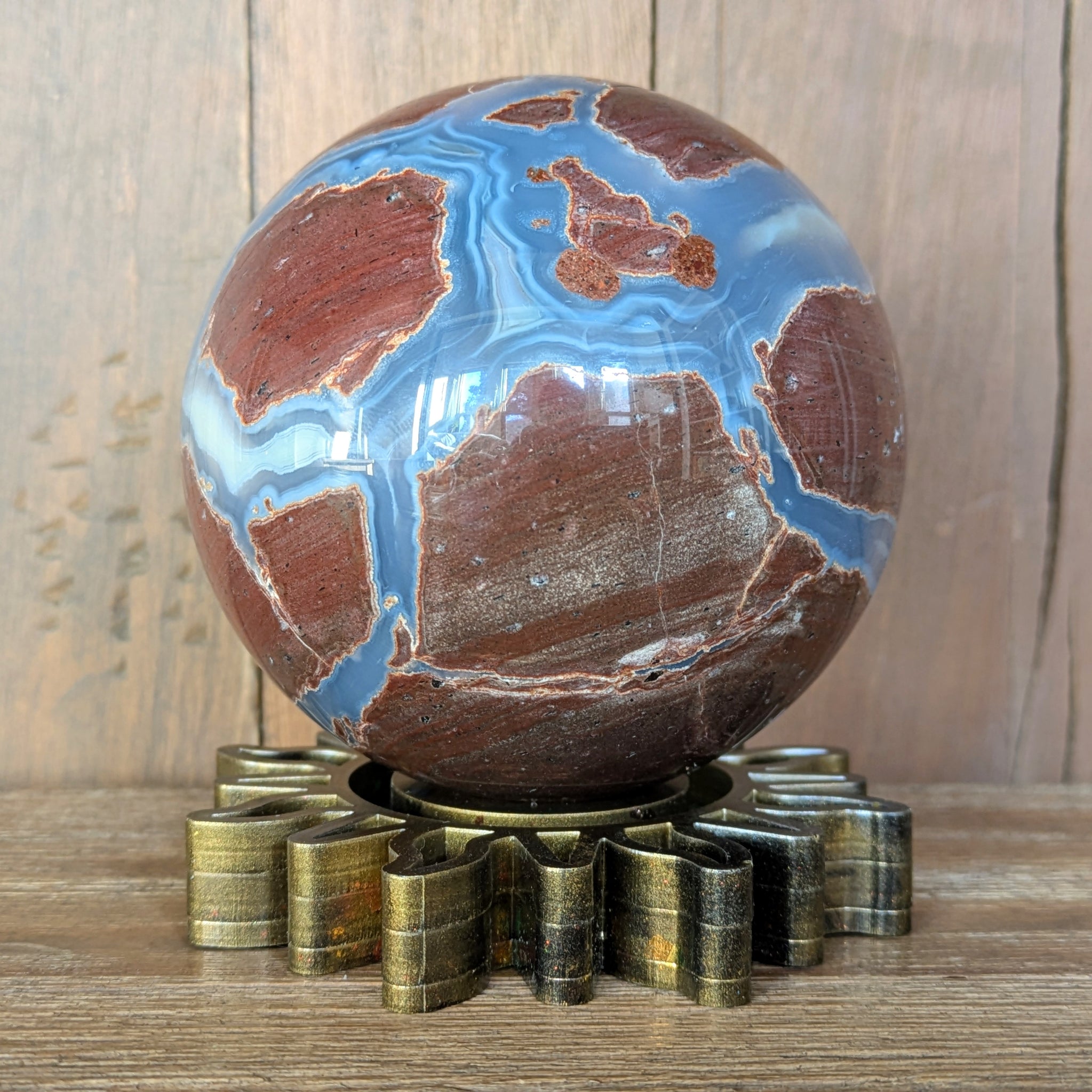 Volcano Agate Sphere
