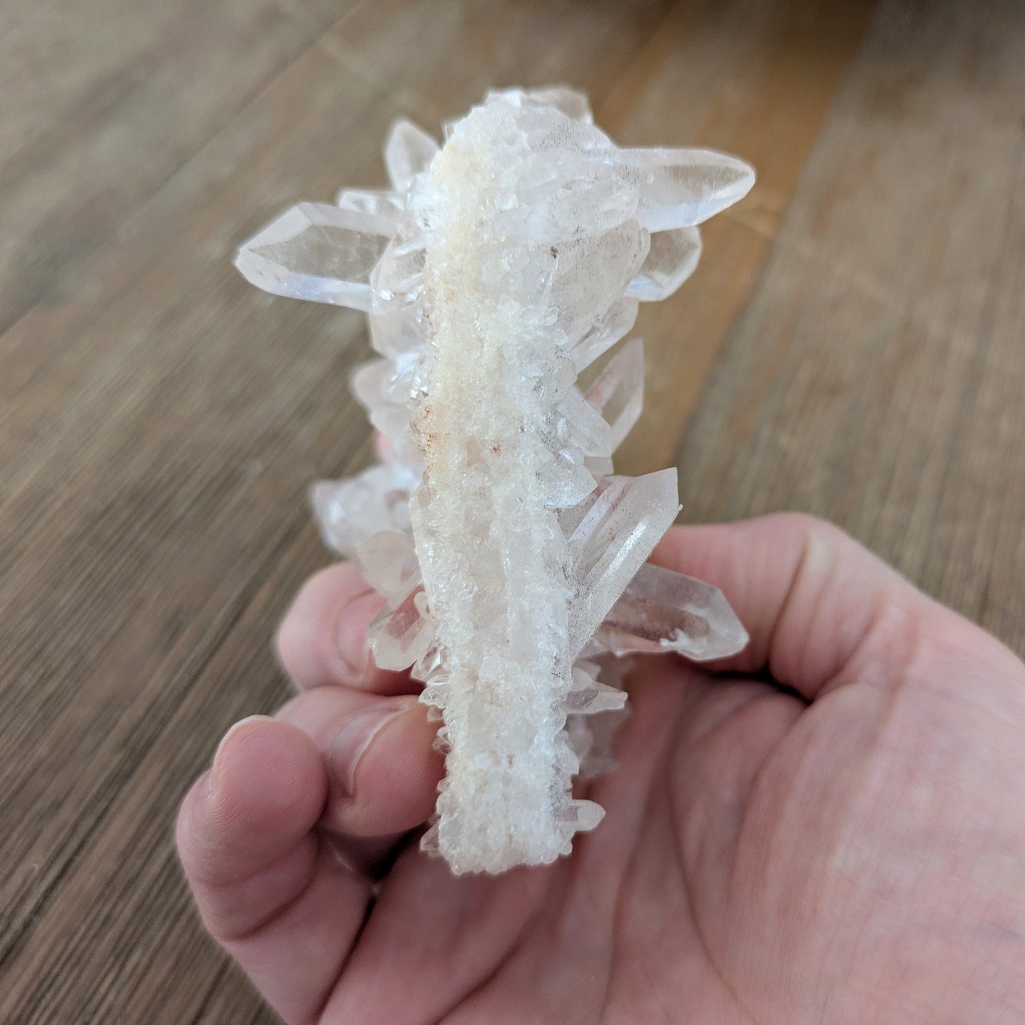 Pink Samadhi Quartz Cluster - Double Sided!