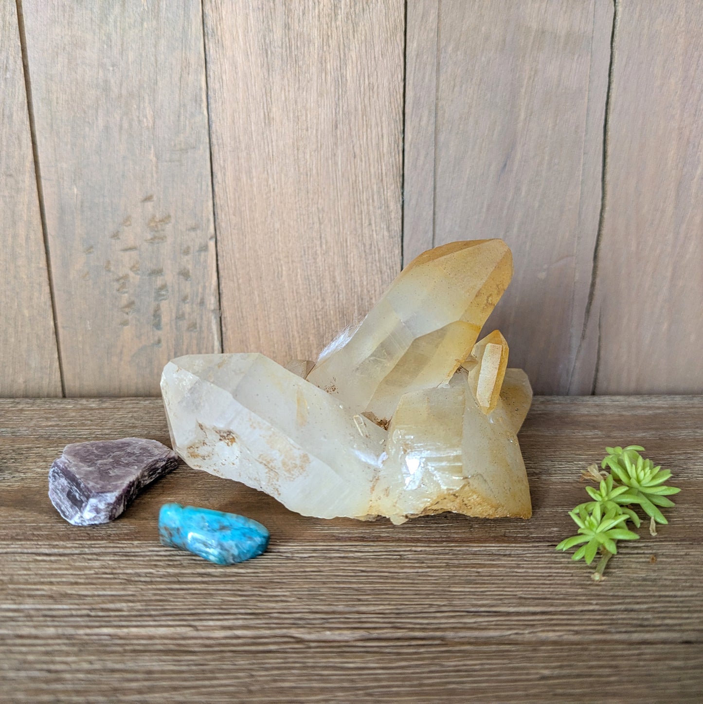 Tangerine Quartz Cluster