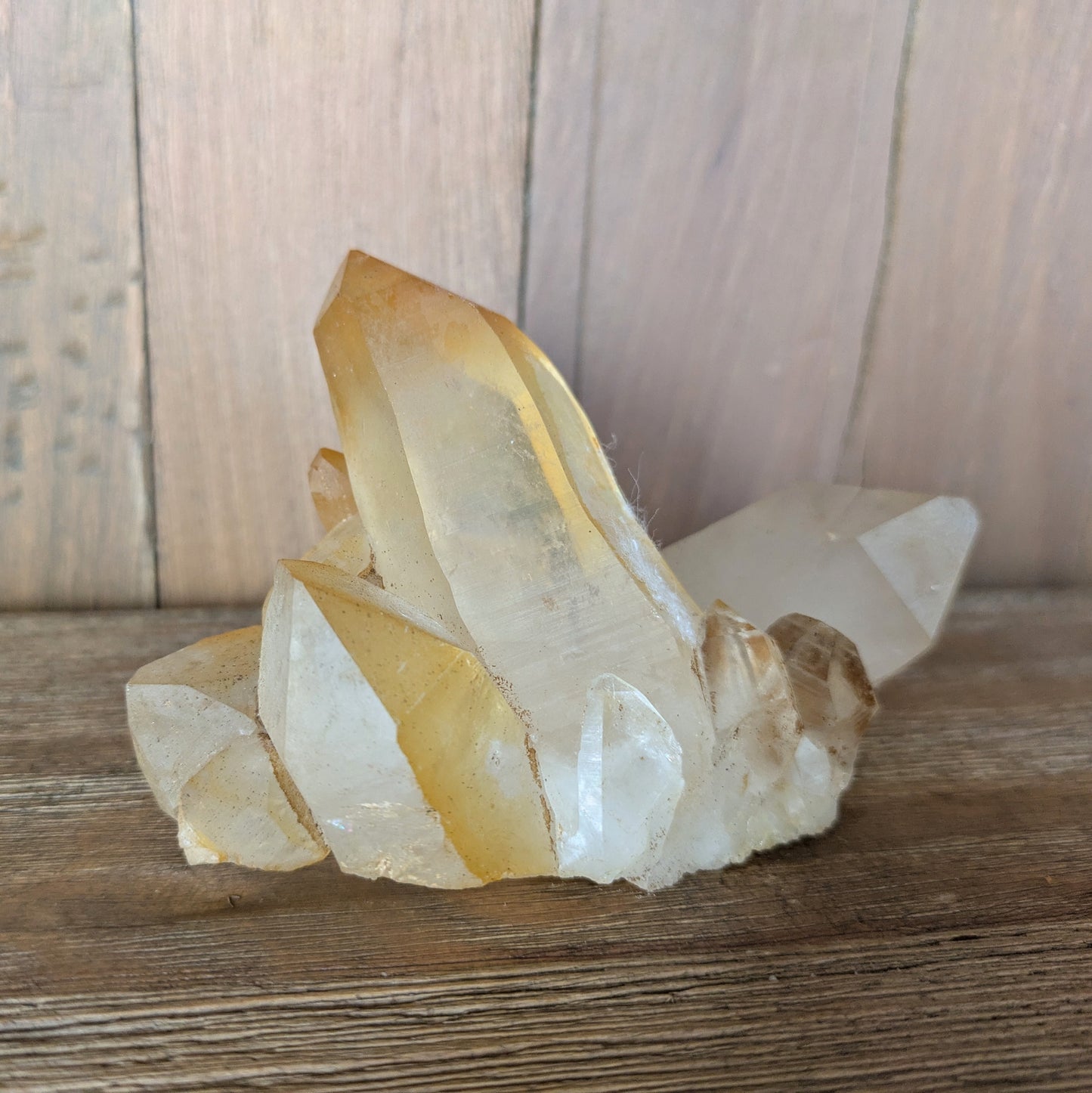 Tangerine Quartz Cluster