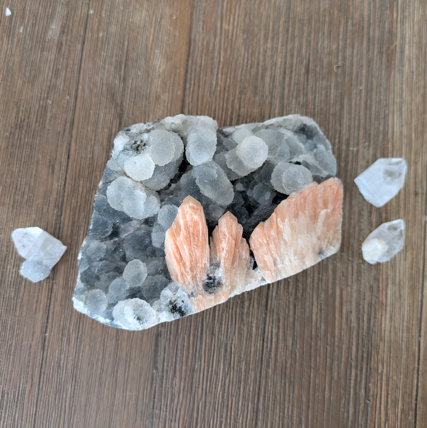 Stilbite & Chalcedony