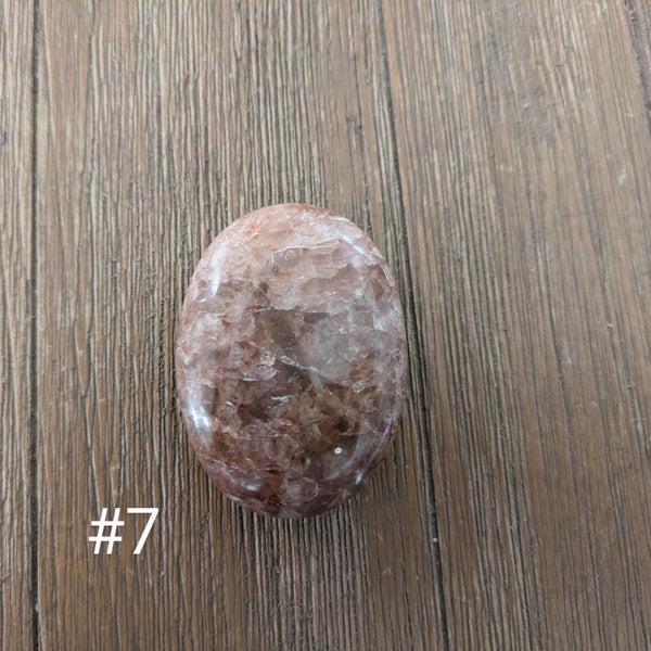 Red Aventurine Palm Stones