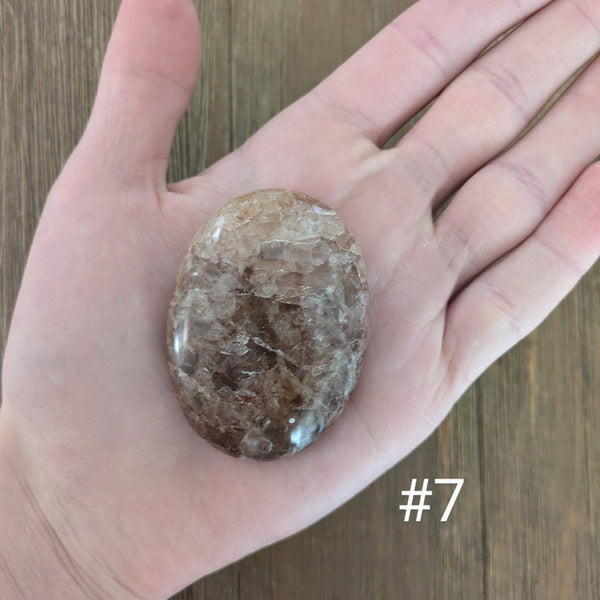 Red Aventurine Palm Stones