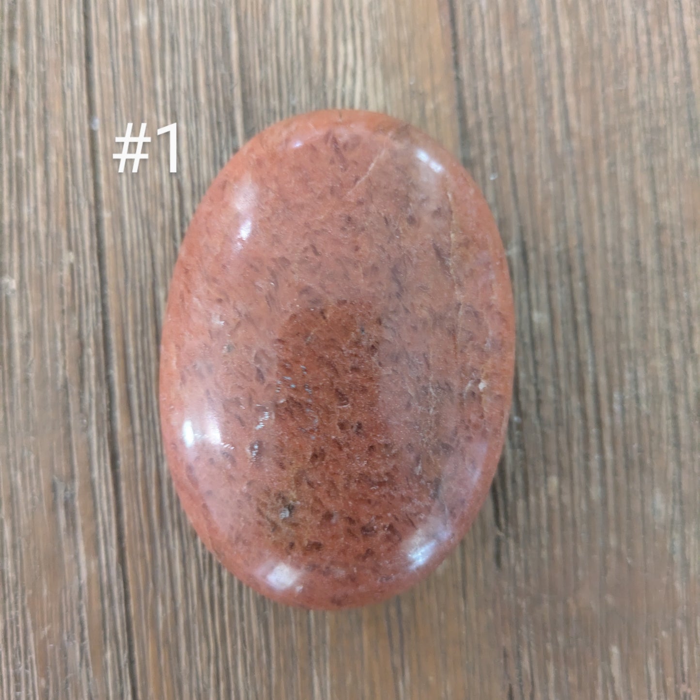 Red Aventurine Palm Stones