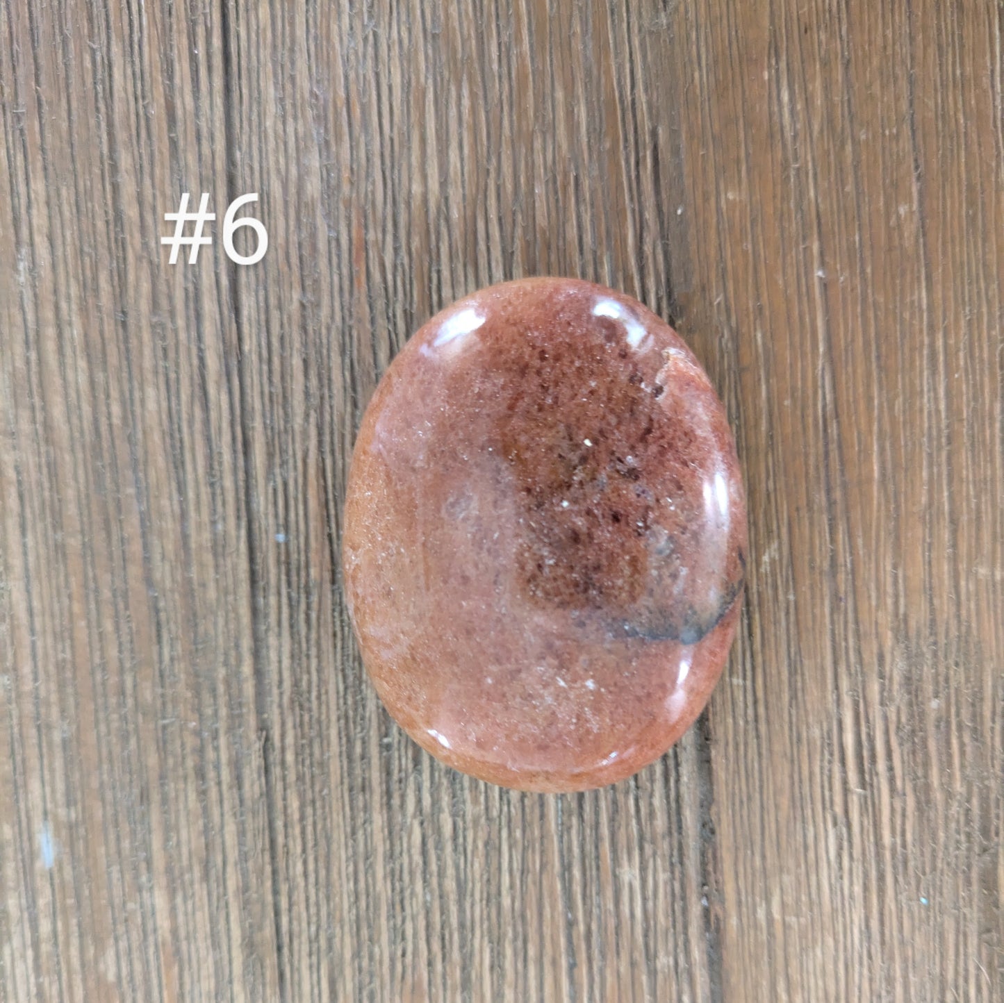 Red Aventurine Palm Stones
