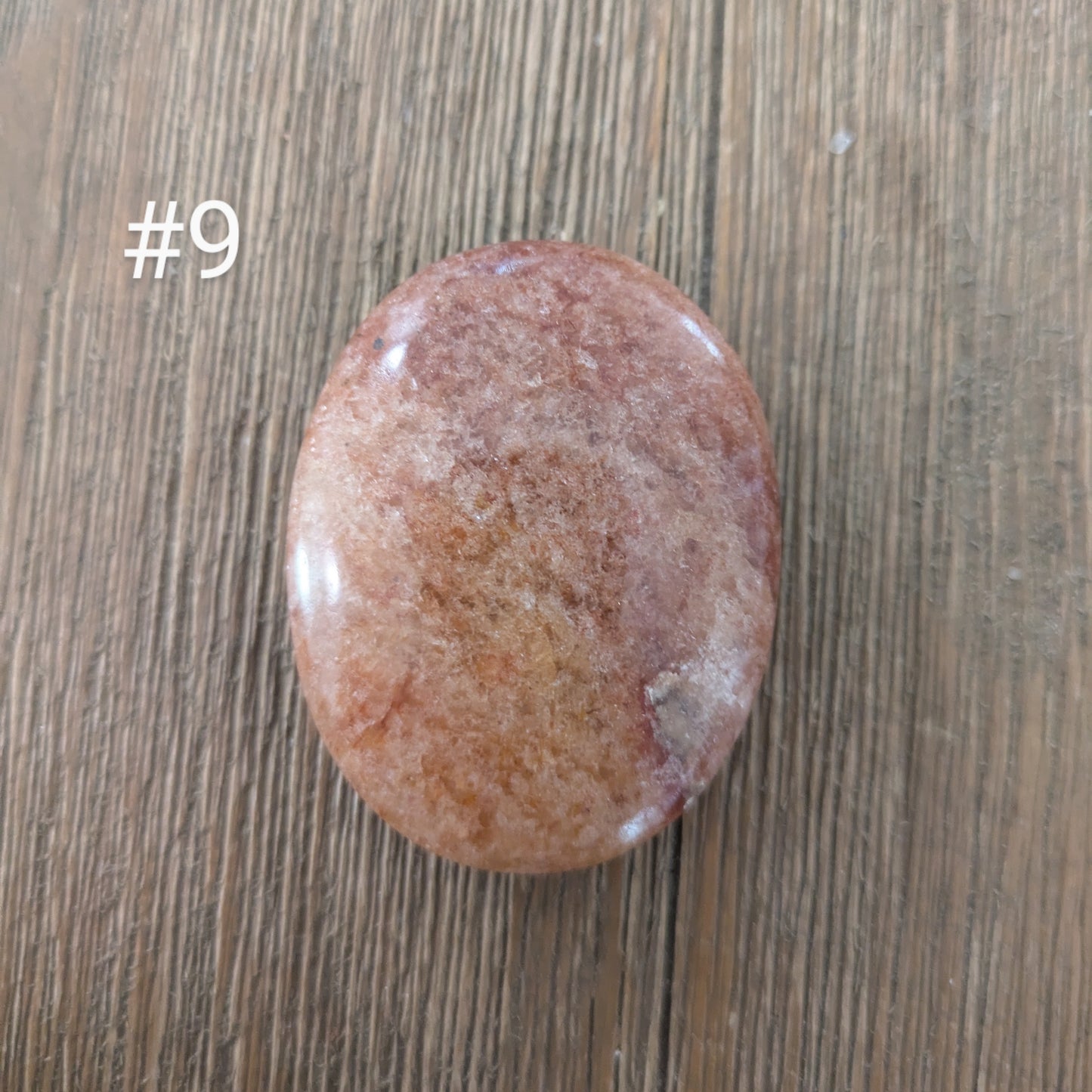 Red Aventurine Palm Stones