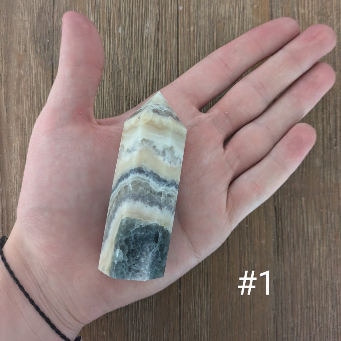 Blue Banded Fluorite Towers