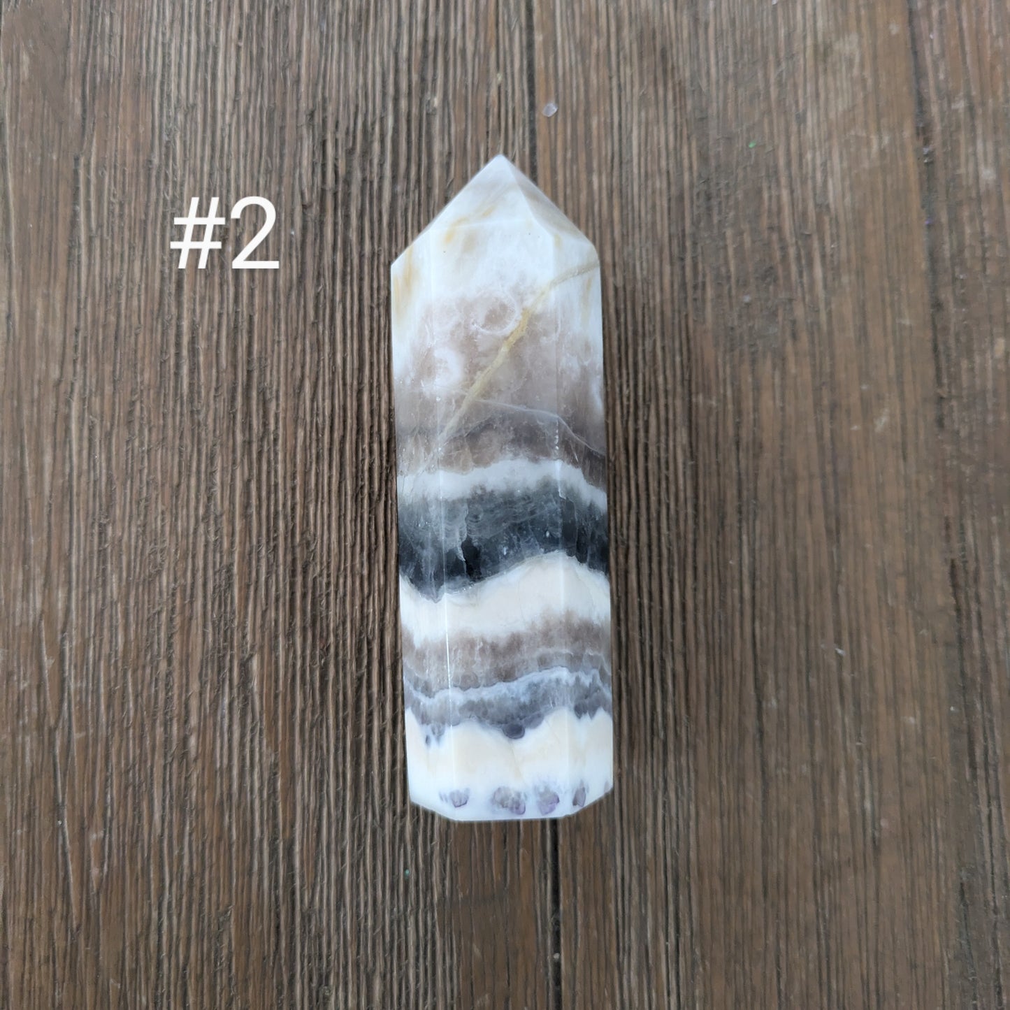 Blue Banded Fluorite Towers