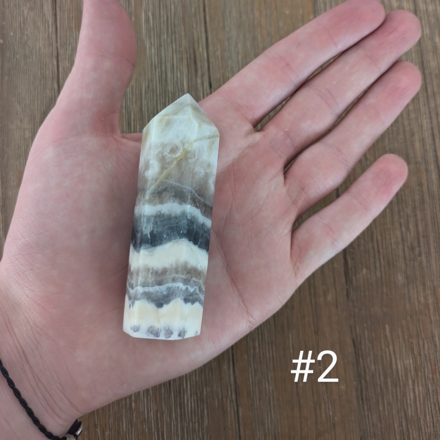 Blue Banded Fluorite Towers