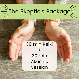 The Skeptic's Package! 1 Hour Reiki / Akashic Combo