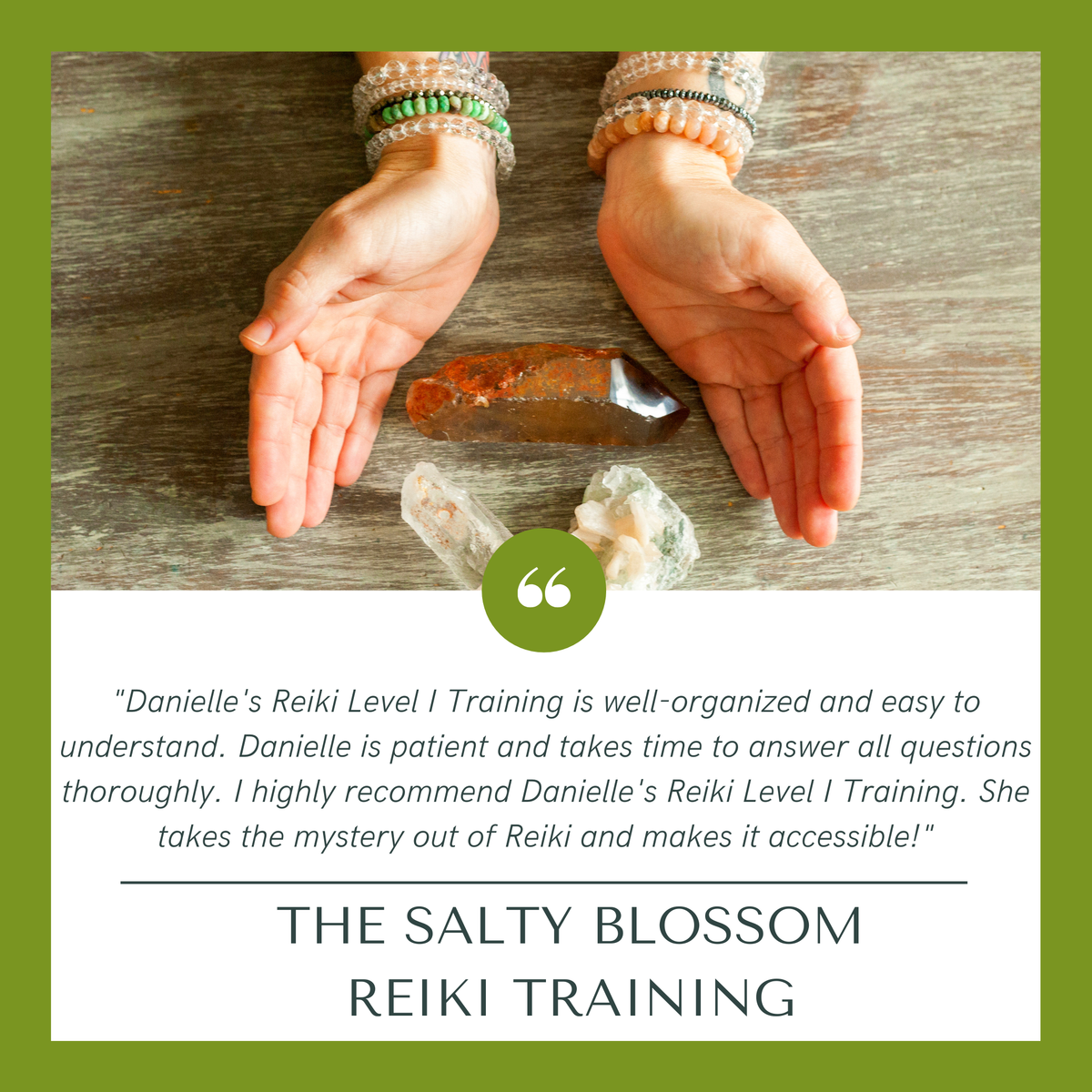 Reiki I Training (Deposit)