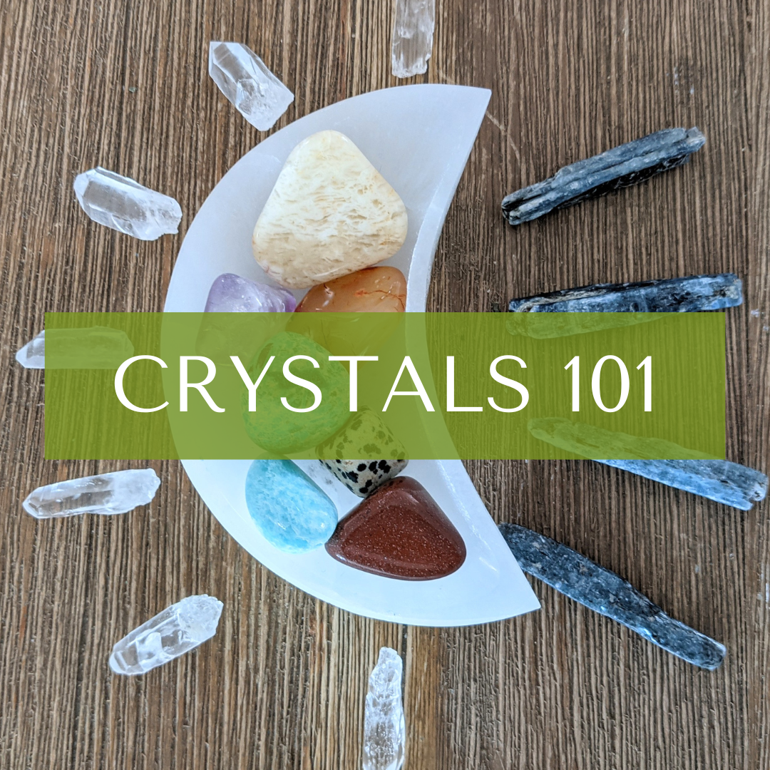 Crystals 101 Workshop - The Salty Blossom