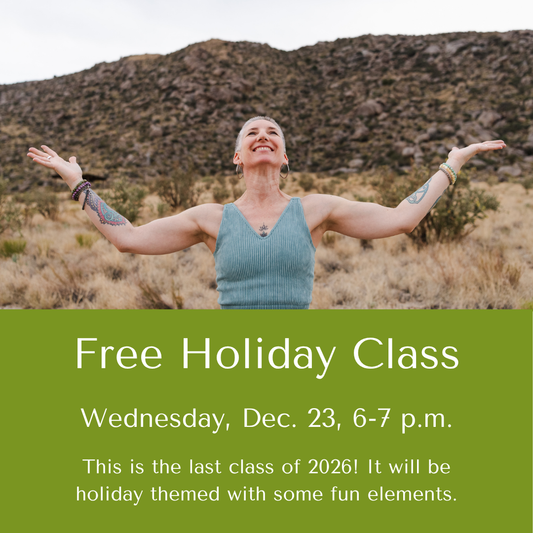 December 23: Free Holiday Class