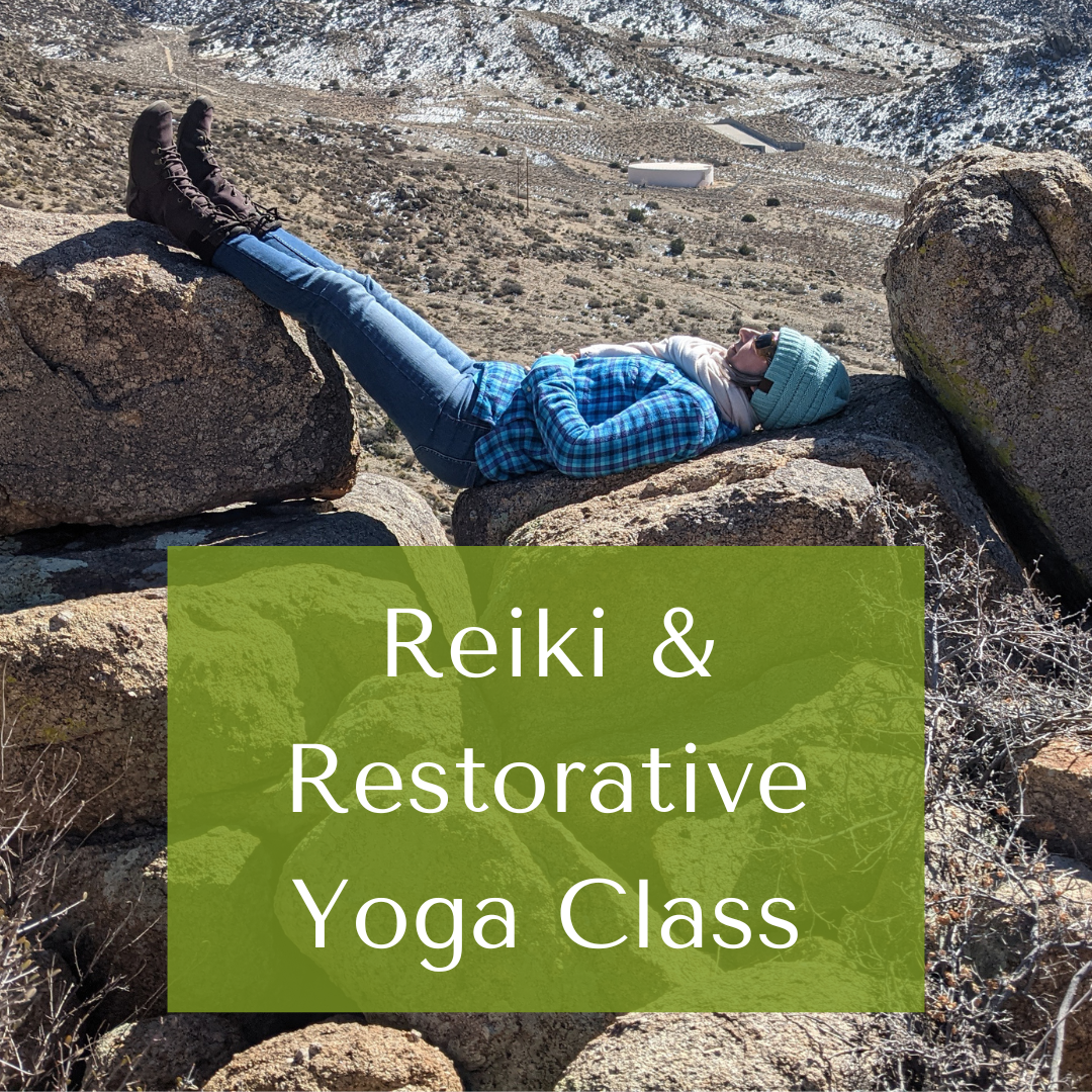 July 26: Reiki & Restorative Yoga Class