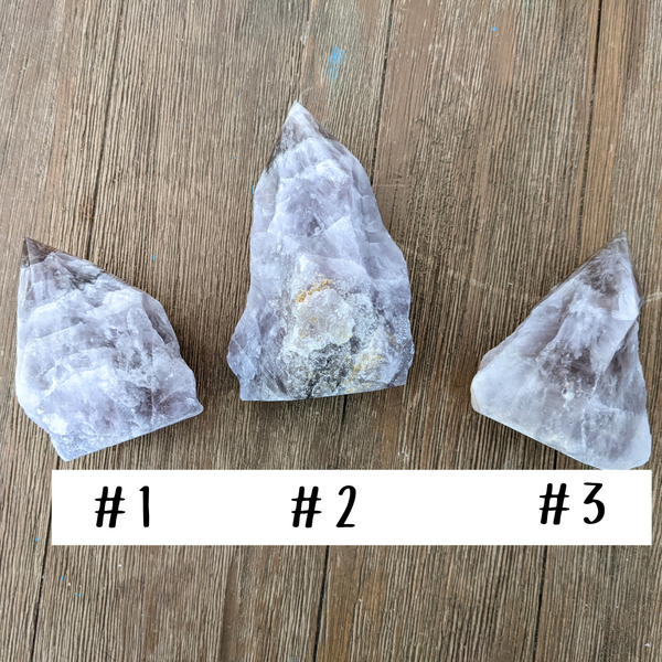 Super 7 Semi-Polished Points