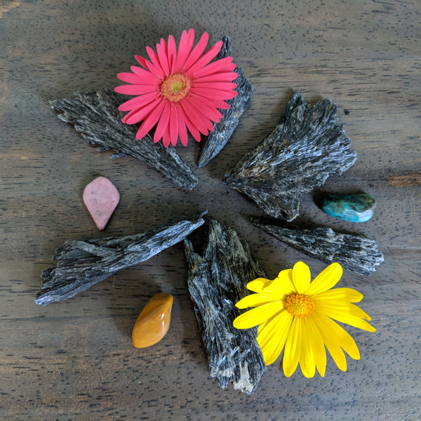 Black Kyanite Rough Piece