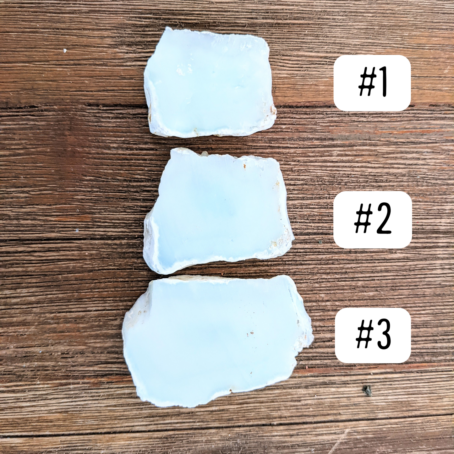 Chrysoprase Slices (Indonesia)